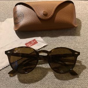 Ray-Ban RB2180 POLARIZED Sunglasses- Tortoise